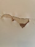 New Cracked plaster on top of old cracked plaster