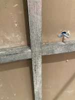 Advice regarding metal studs prior to plasterboard.