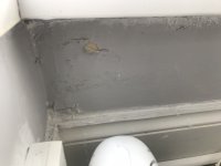 Looking for advice on under bay window wall issue