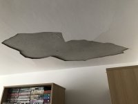 My plastered ceiling nightmare.