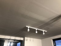 New built uneven ceiling?