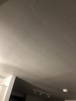 New built uneven ceiling?