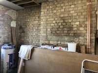 External wall, lime, thermal plaster board, sand and cement…help