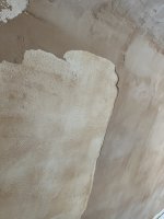 Plaster falling off wall