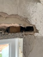 Damage to walls after windows installation