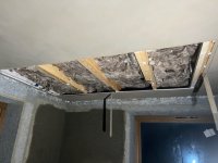 niche problem involving wet plasterboard