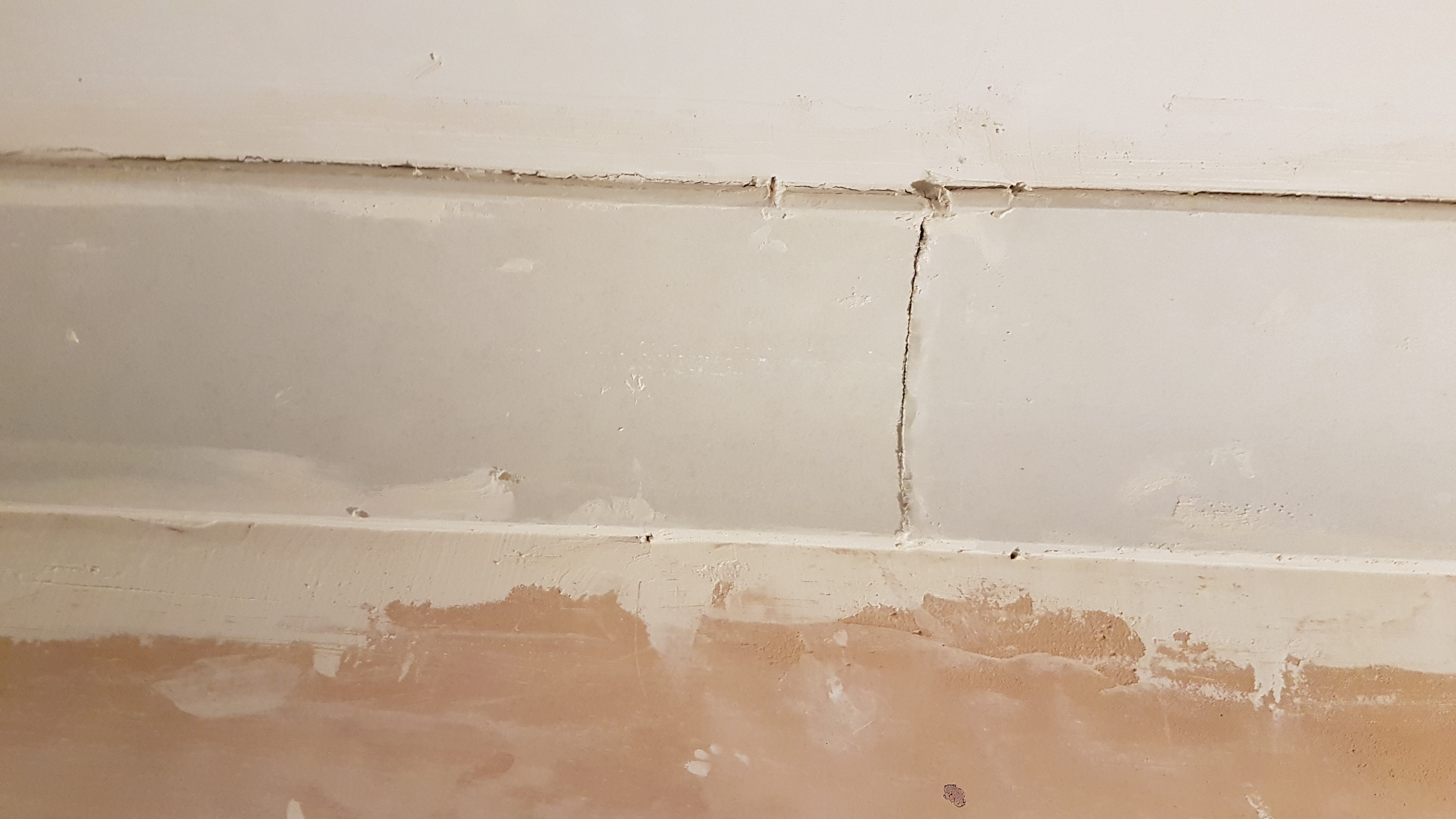 Has the plasterer botched this job?
