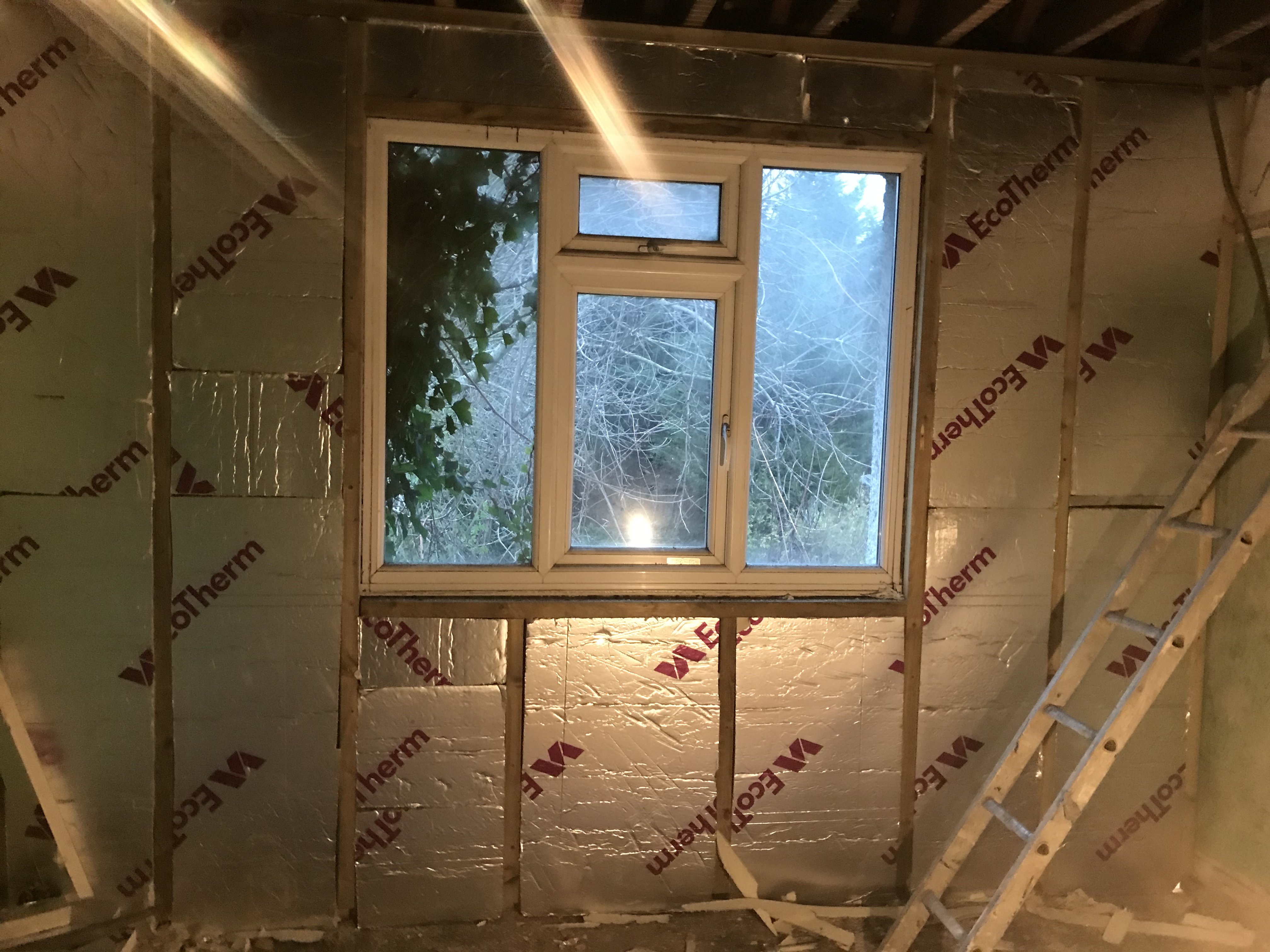 Insulation on internal walls , would you do bathroom the same ?