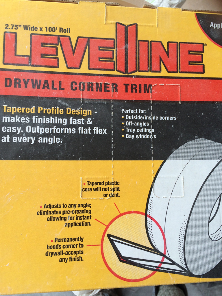 Levelline Drywall Corner Tape 2.75 in. x 100 ft. Roll