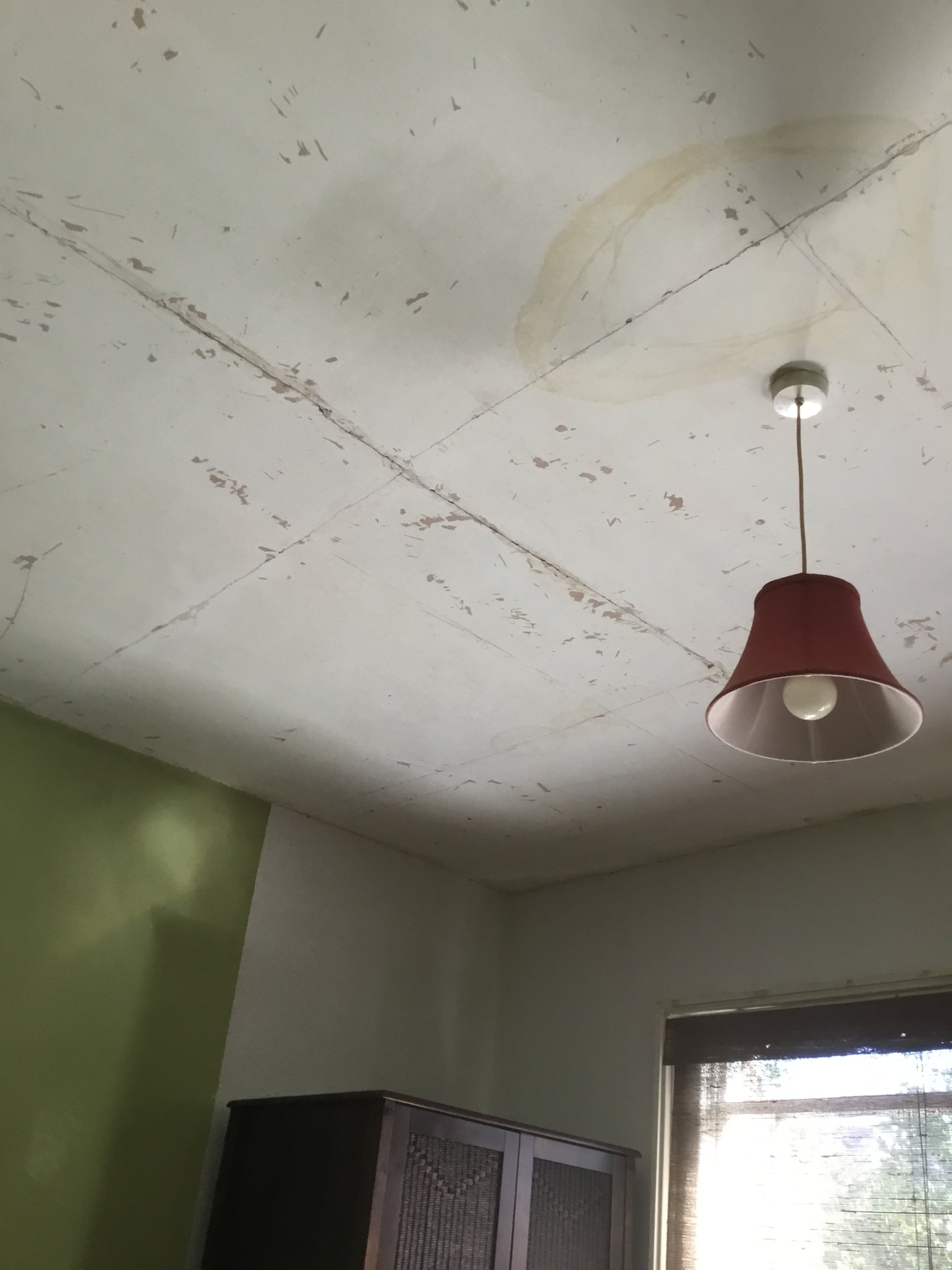 Council house ceiling help needed please