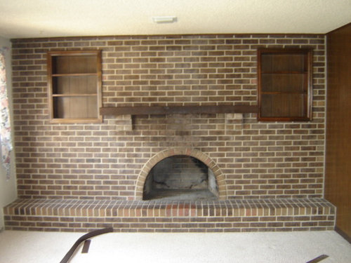 Render brick on internal wall