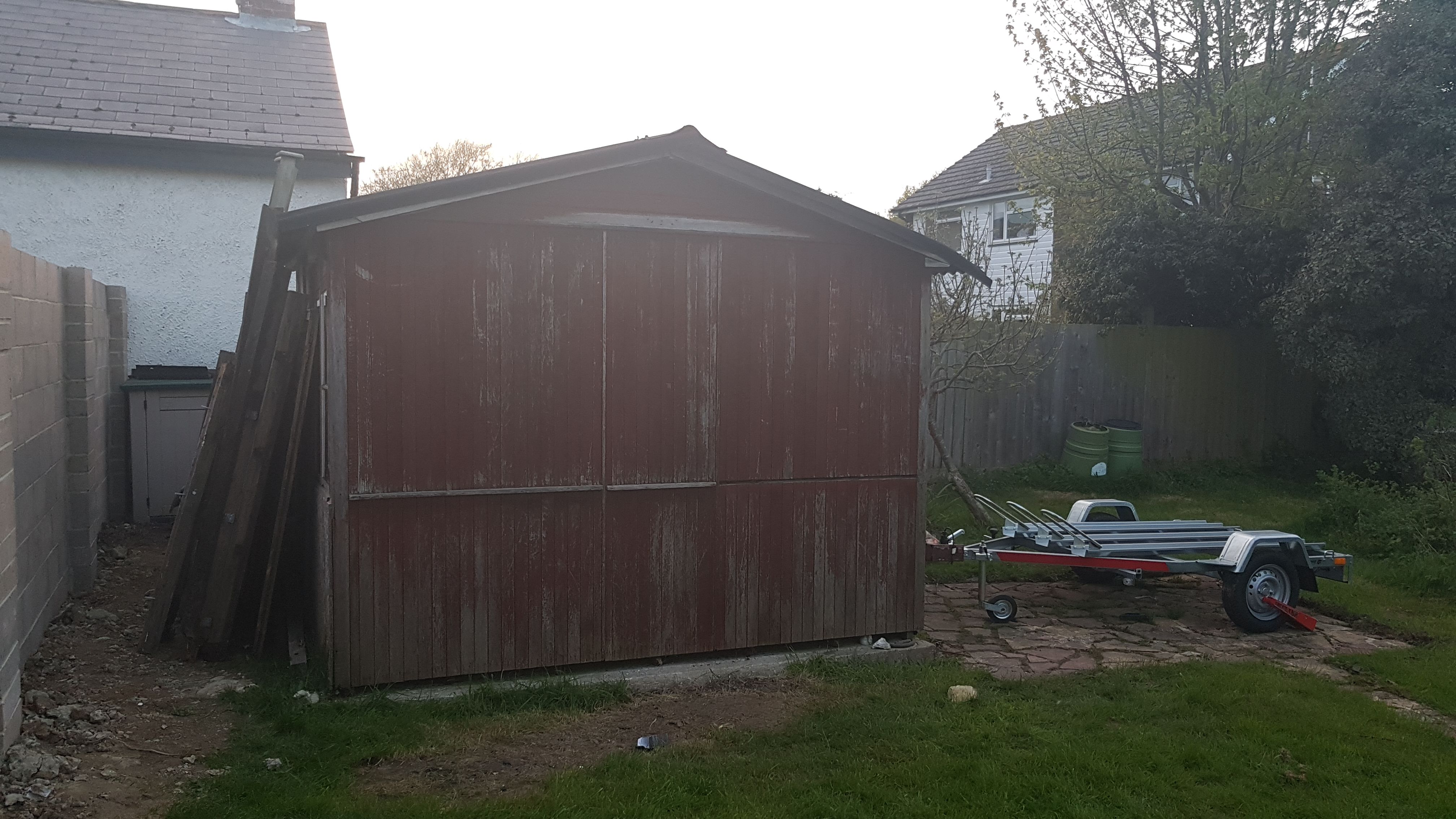 Shed building time