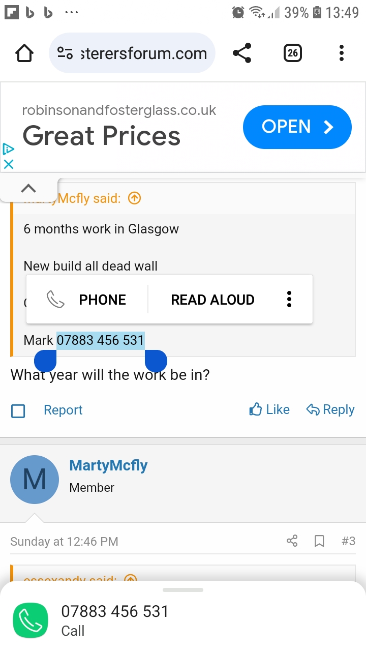 Looking for plasterers in Glasgow
