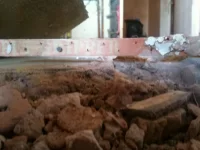 Levelling kitchen floor by a couple mm
