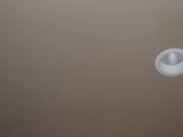 Thin Coat Plaster Seams Showing With Lighting At An Angle