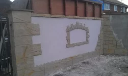 Bit of wallcrete over Weber chalk
