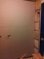 Can you attach plasterboards horizontally?