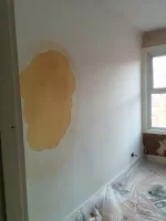 New skim patch fell off the wall! Patch up ok? New skim patch fell off the wall! Patch up ok?