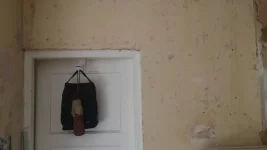 Skimming over painted walls. Skimming over painted walls.