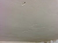 Skimming over a fairly decent ceiling.