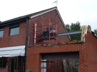 external render inside a garage