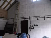 external render inside a garage