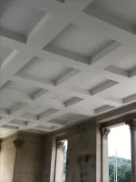 250m2 coffer ceiling complete