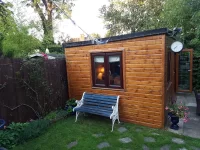 Office Shed build: shed is up but what next?