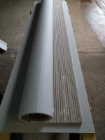 Boarding a barrel ceiling