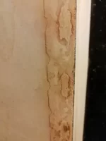 Skim bead cracked