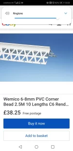6mm render beads