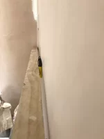 Bowed plastering