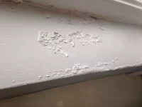 Flaking paint, crumbling plaster.... Flaking paint, crumbling plaster....