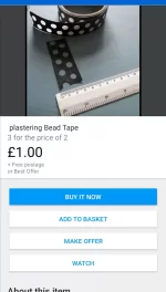 Cheap tape!