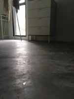 Brown staining turn to holes