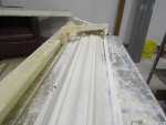 New member introduction; main interest is fibrous plaster mouldings.