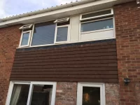Replacing cladding.