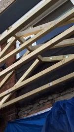 Replacing cladding.