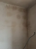 Bathroom extension plastering
