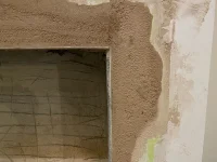 Fireplace knock out