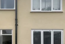 Advice re: recent eco-rend application to our house
