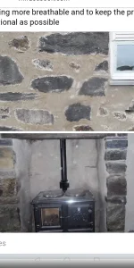 Lime or sand cement