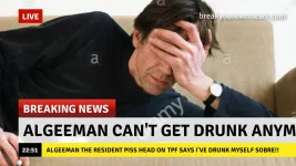 Algeeman beats corona ,or has he drank it !!