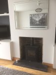 Patching chimney breast