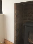 Patching chimney breast