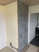 External corner (one wall bonding/one skim)