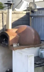 Paint for external piazza oven ?
