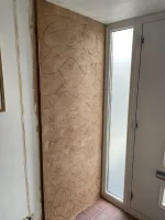 Plastering on to bricks painted with Matt paint