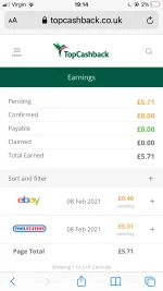 Top cashback