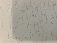 Cracked paint